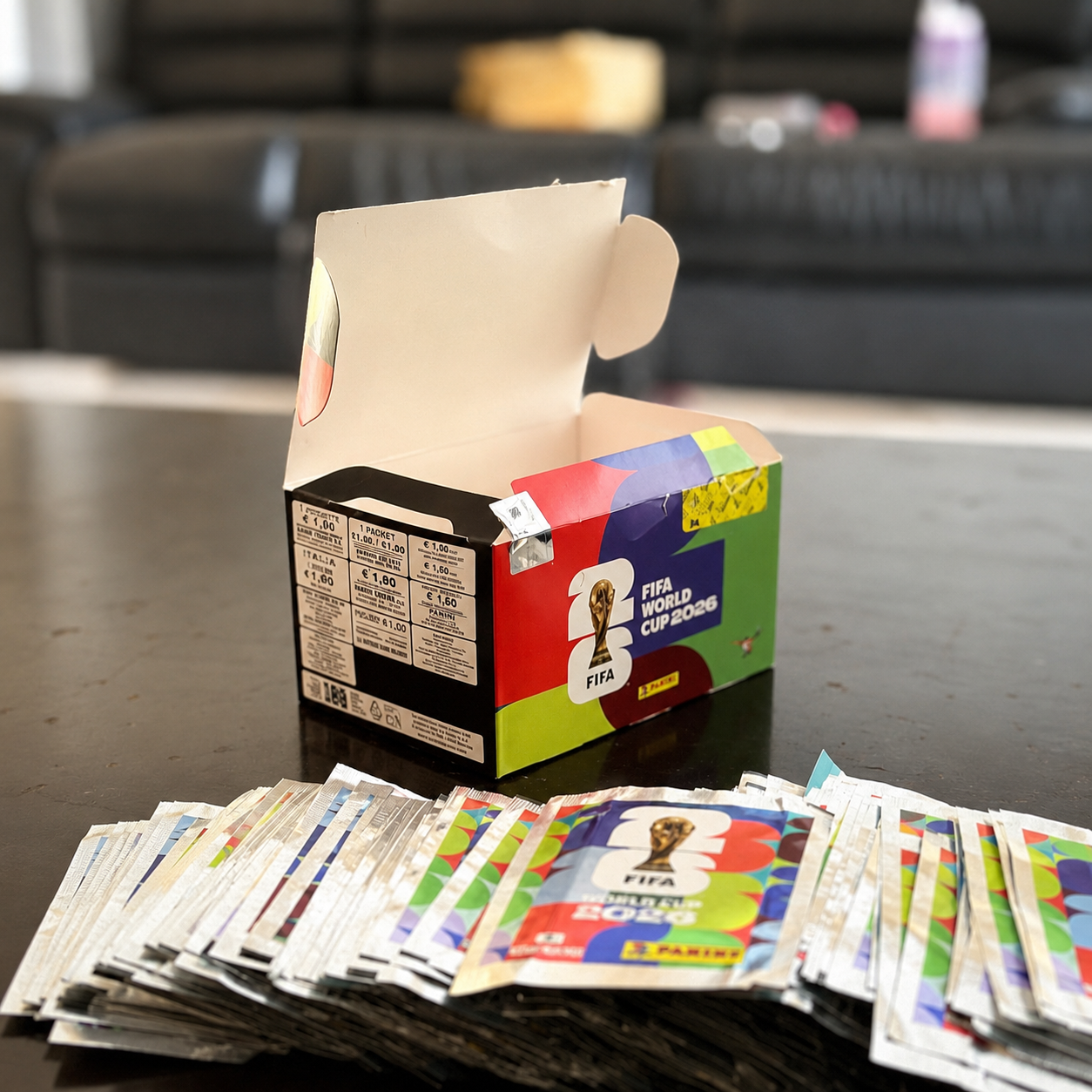 Official World Cup 2026 Sticker Collection – Album & Sticker Packets | USA/Canada/Mexico 48-Team Edition