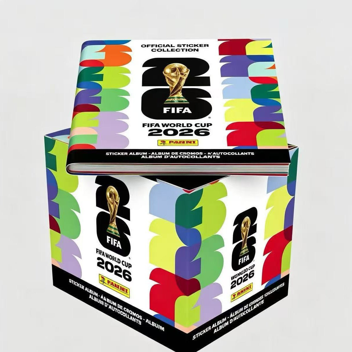 Official World Cup 2026 Sticker Collection – Album & Sticker Packets | USA/Canada/Mexico 48-Team Edition