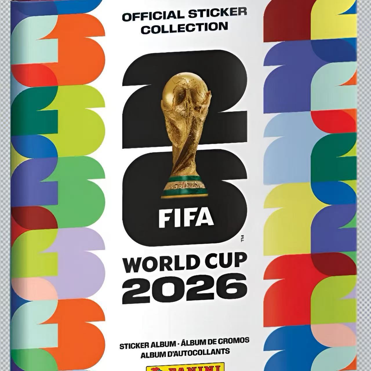 Official World Cup 2026 Sticker Collection – Album & Sticker Packets | USA/Canada/Mexico 48-Team Edition