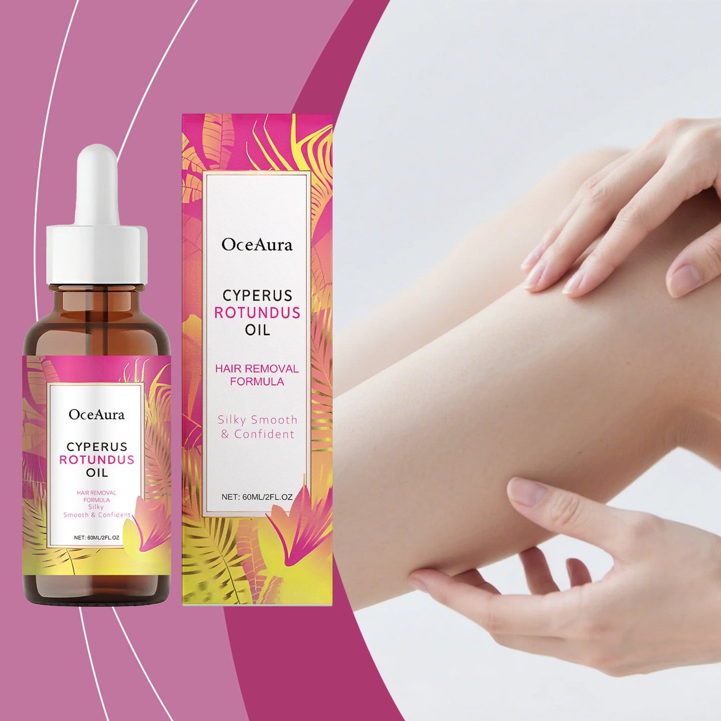 🏆Flash Sale⚡ 50K+ SOLD! Almost Gone-🔥All in One Hair Removal Essential Oi