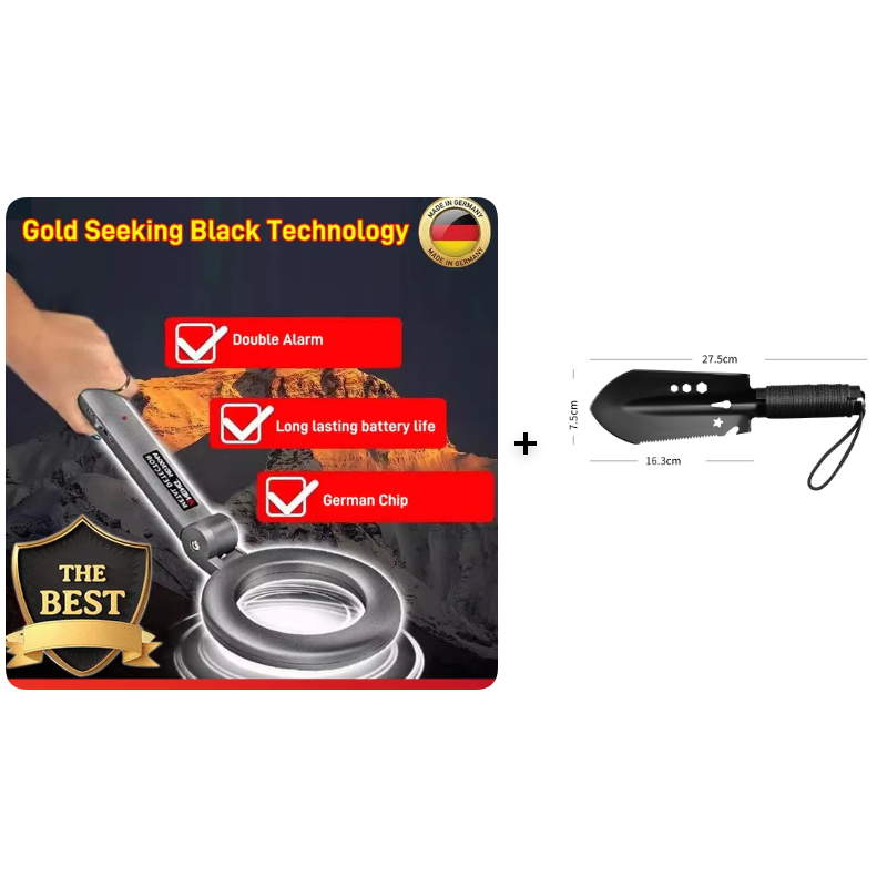 ⏳Limited-time 50% off⏰High Sensitive Detection LED Flashing Alarm Metal Detector🕵️‍♀️