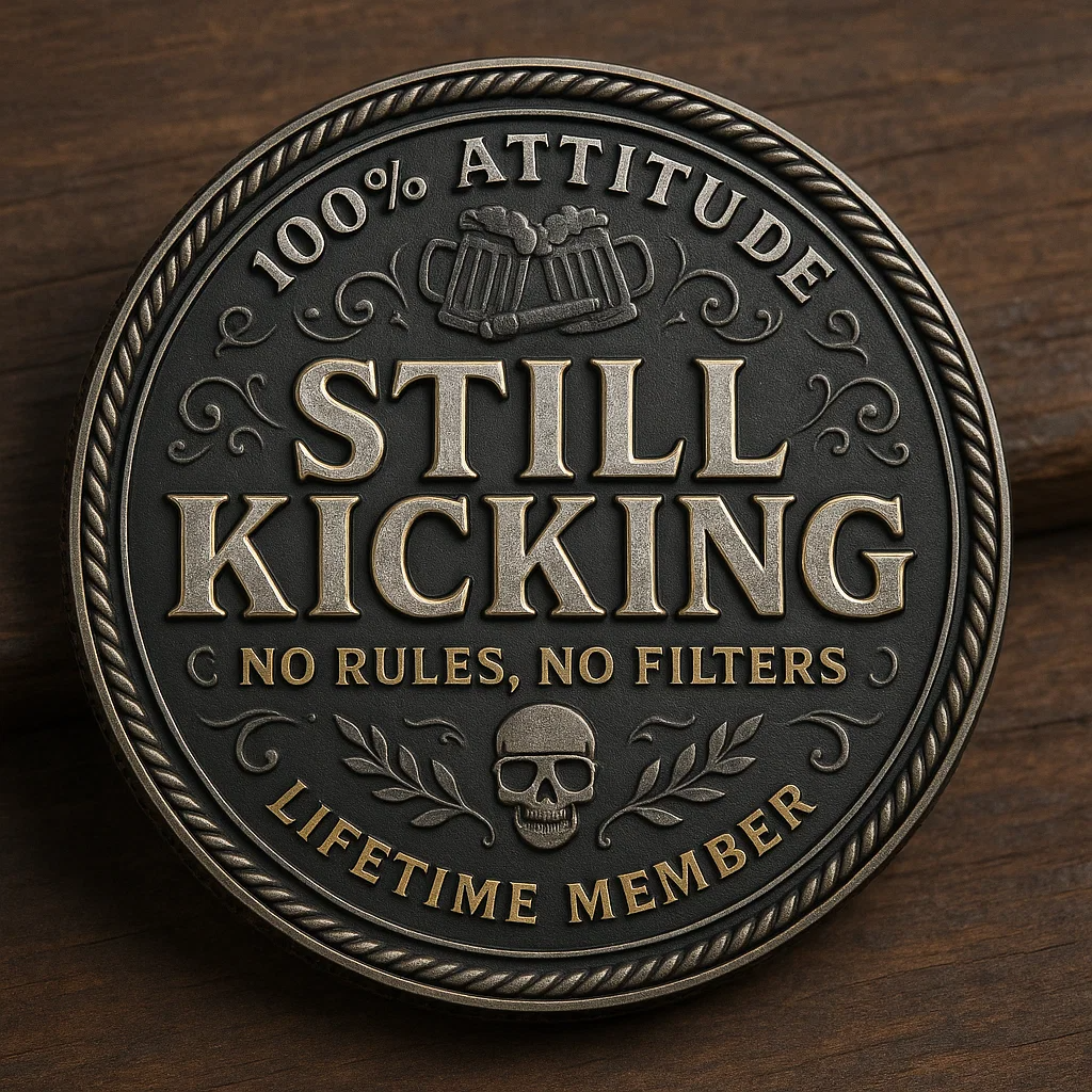 😎Last Day 50% OFF - Old F*ckers Club – Lifetime Member Coin🤘